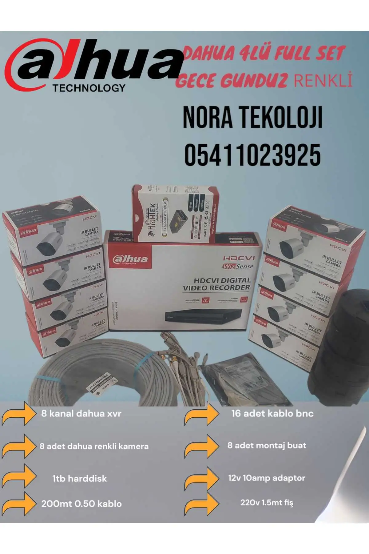 8 Lİ FULL SET