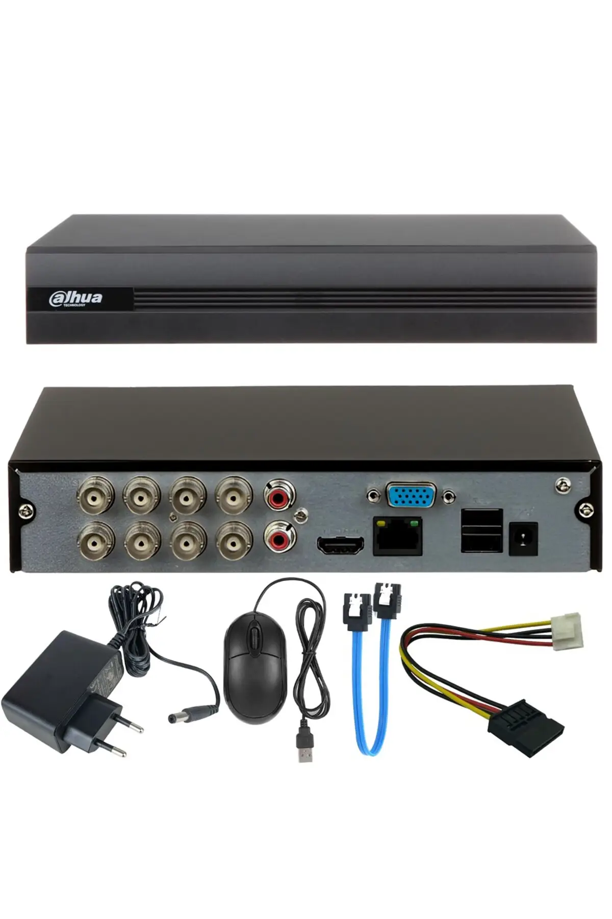 Dahua DH-XVR1B08-I 8 Kanal 1080P Full HD 1HDD HDCVI DVR Kayıt Cihazı