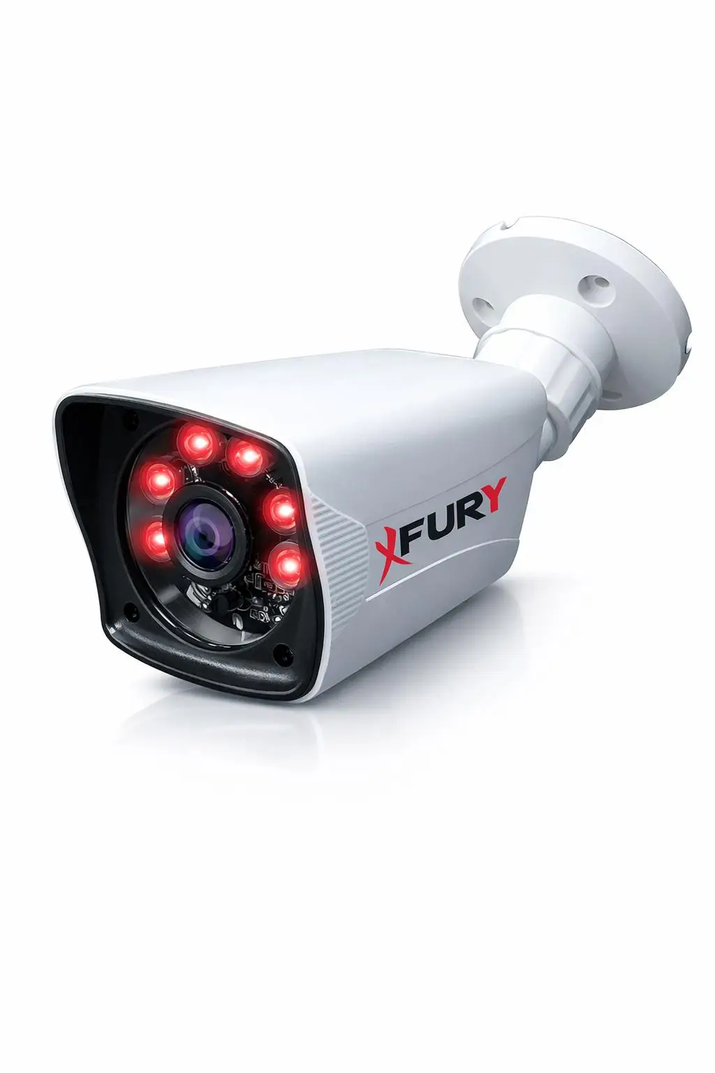 FURY 5mp 3.6mm Lensli 1080p 2mp Görüntü 6 Atom Led Gece Görüşlü Full Hd Güvenlik Kamerası 5525
