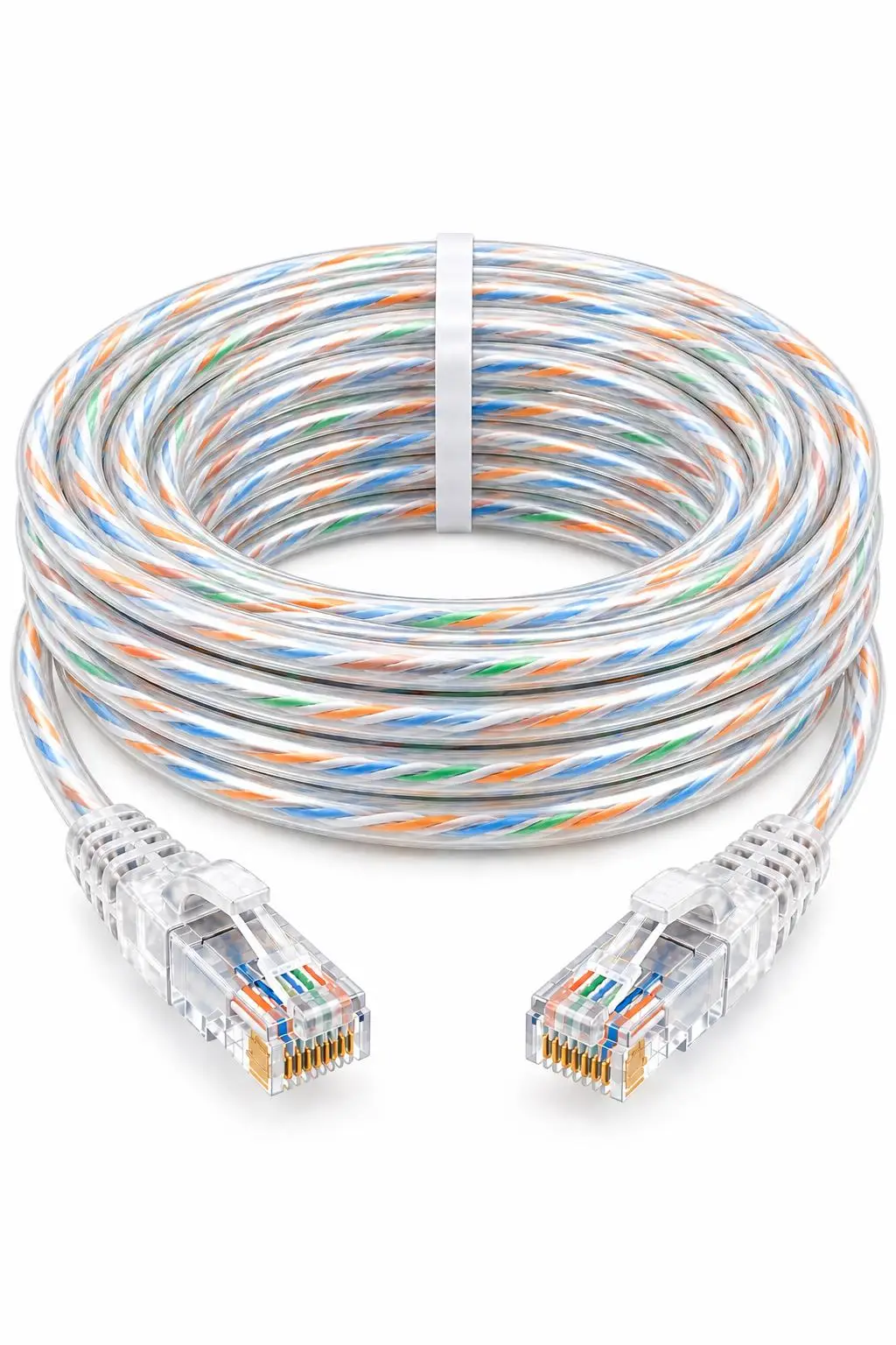 FURY CAT6 SEFFAF Ethernet Kablosu 15 Metre RJ45 LAN İnternet Modem Router Bilgisayar Kablosu