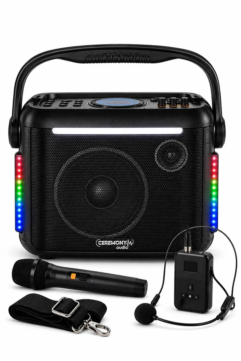 FURY Ceremony CM-905 120W 5.25 İnç Taşınabilir Bluetooth Hoparlör TWS Karaoke Ses Sistemi