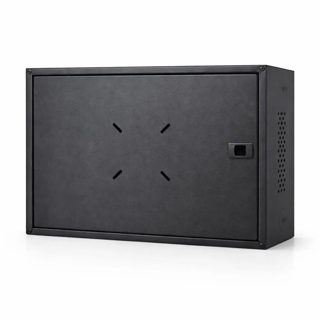 FURY DVR NVR Kamera Kayıt Cihazı Kabini 45x35x10 cm Metal Duvar Tipi Güvenlik Kabini
