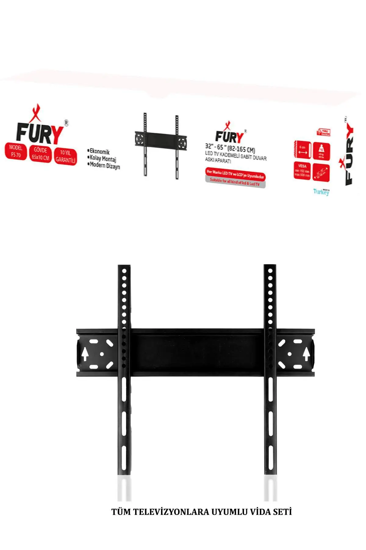 FURY Lcd Led Televizyon Duvar Asma Aparatı 32- 65"ınch