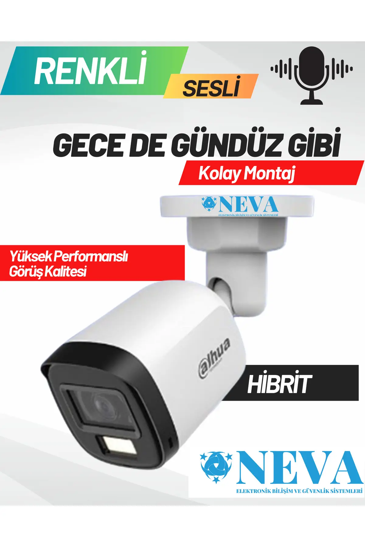 HAC-B1A21P-U-IL-A Gece Renkli (Sesli)