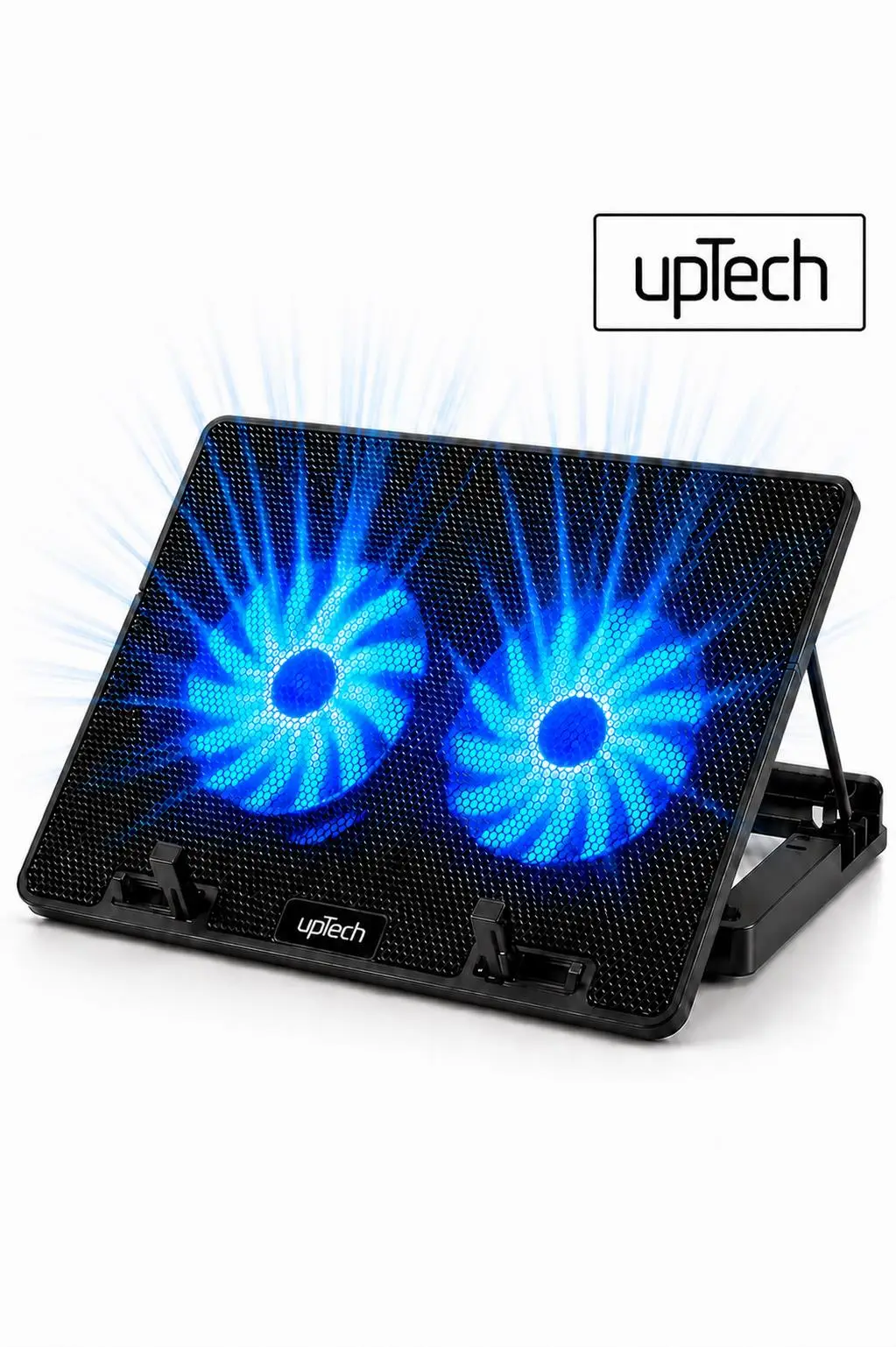 UPTECH Laptop Soğutucu Çift Fanlı Ayarlanabilir Dizüstü Bilgisayar Soğutma Fanı
